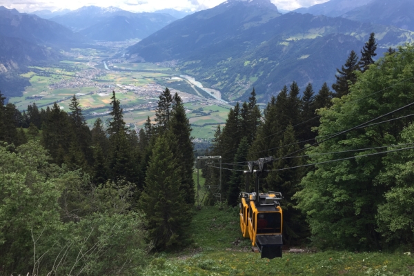 Ein Frühlingstag auf dem Malanser Älpli