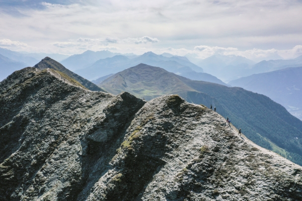 Die Gratwanderung aufs Fulhorn